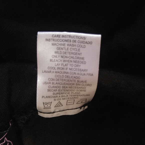 ⚡️SALE⚡️Baby Phat Black Jogger Style Trouser w/Gold Chain - Picture 7 of 8